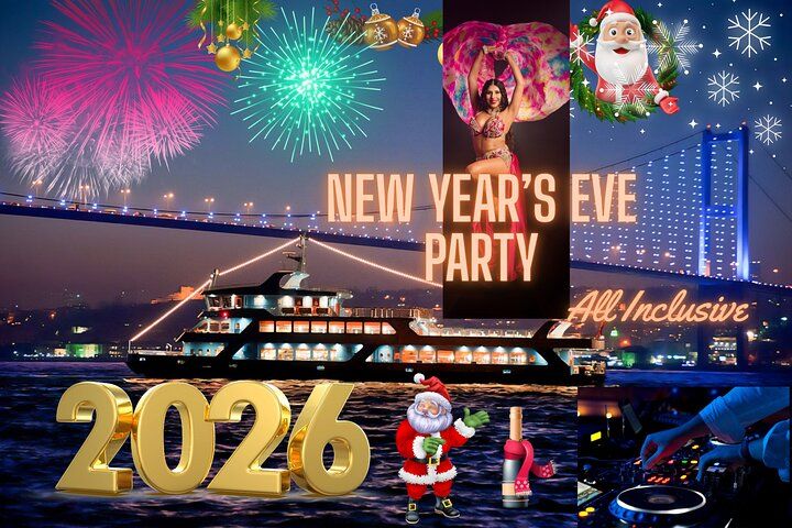 Silvesterkreuzfahrt 2026/27 auf dem Bosporus in Istanbul